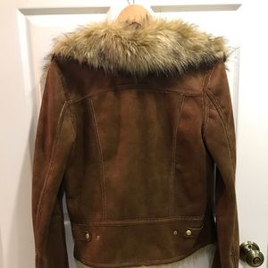 Faux fur Moto Jacket